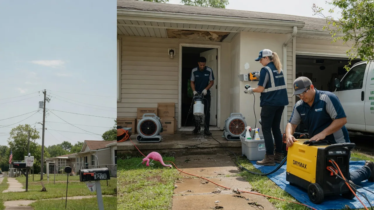 Storm Damage Water Removal in Hoyt, KS near me